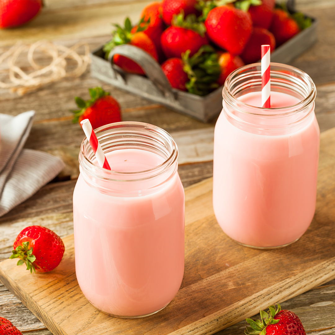 Strawberry Milk Shake - Copper Kettle Restaurants UAE